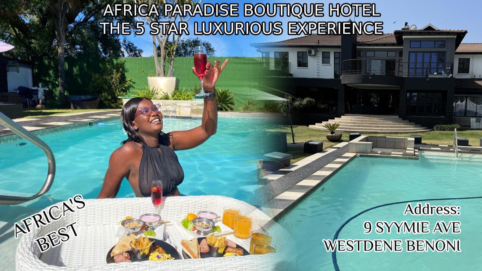 Africa Paradise - Or Tambo Airport Boutique Hotel Benoni Buitenkant foto